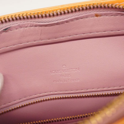 Louis Vuitton Tote Bag Vernis Houston M91054 Rose Women's