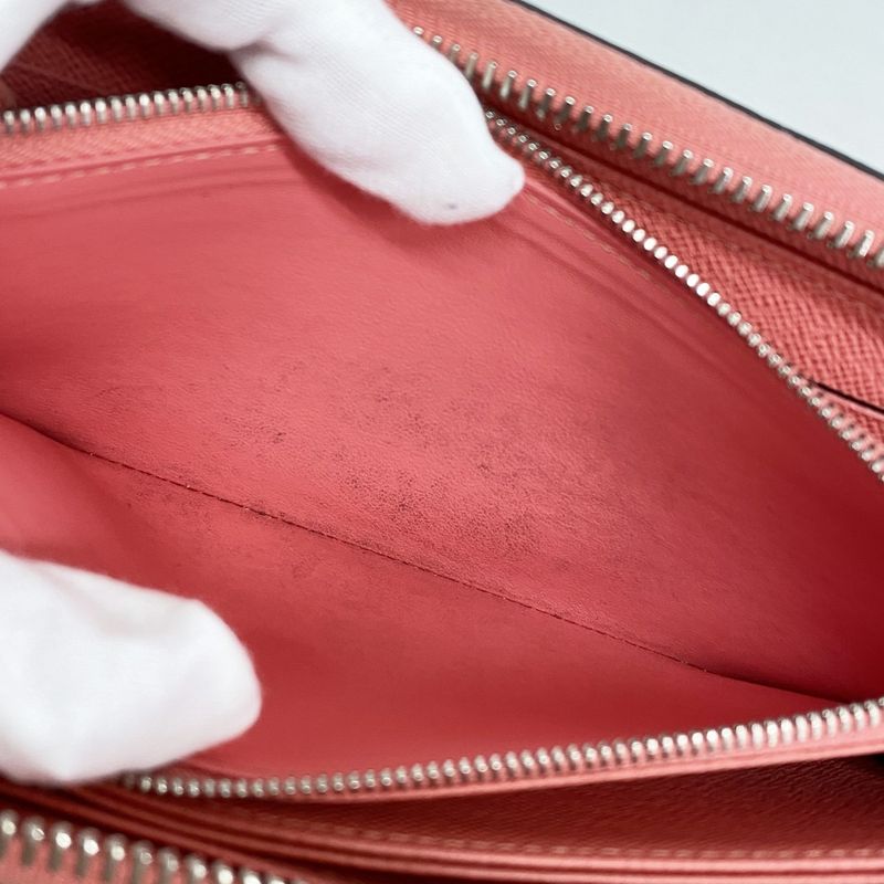 Louis Vuitton Epi Zippy Wallet M60663 Coraille Women's