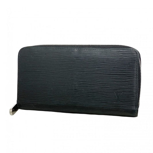 Louis Vuitton Epi Zippy Wallet M61857 Noir Black Men Women Unisex