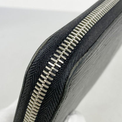 Louis Vuitton Epi Zippy Wallet M61857 Noir Black Men Women Unisex