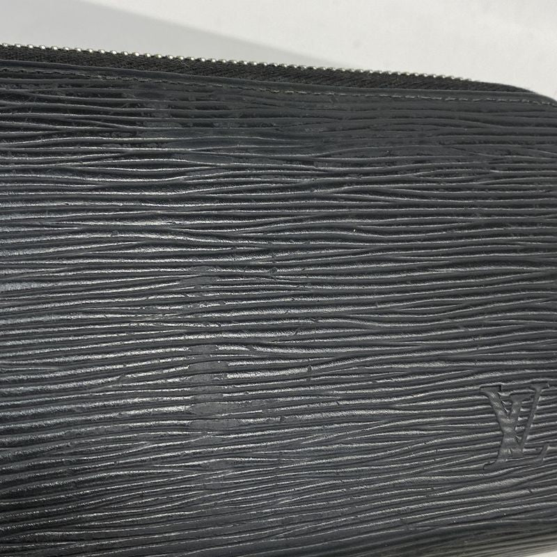 Louis Vuitton Epi Zippy Wallet M61857 Noir Black Men Women Unisex