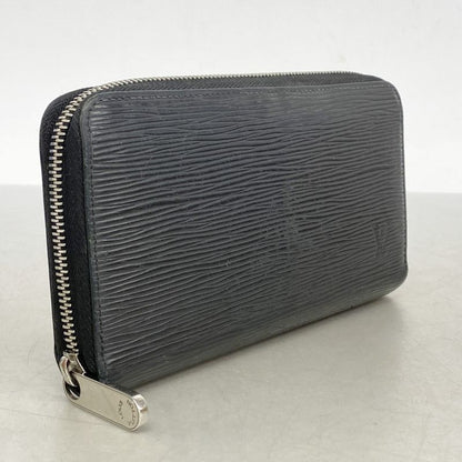 Louis Vuitton Epi Zippy Wallet M61857 Noir Black Men Women Unisex