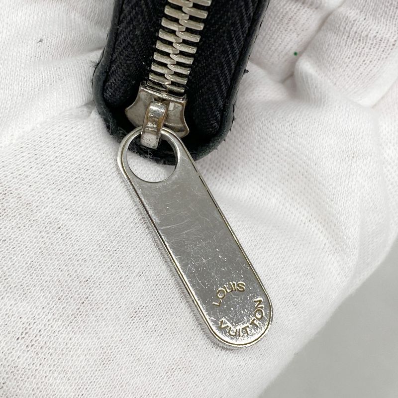 Louis Vuitton Epi Zippy Wallet M61857 Noir Black Men Women Unisex