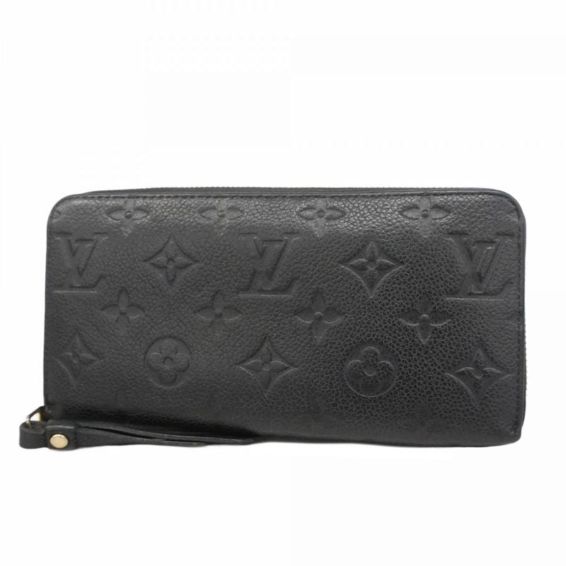 Louis Vuitton Long Wallet Monogram/empreinte Zippy Wallet M60571 Noir Black Men