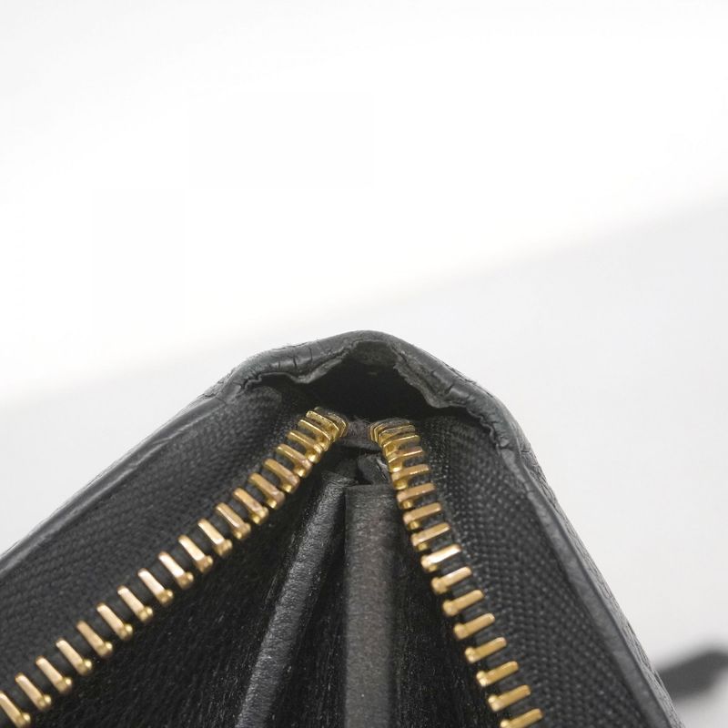 Louis Vuitton Long Wallet Monogram/empreinte Zippy Wallet M60571 Noir Black Men