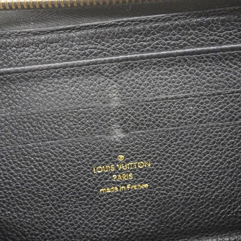 Louis Vuitton Long Wallet Monogram/empreinte Zippy Wallet M60571 Noir Black Men