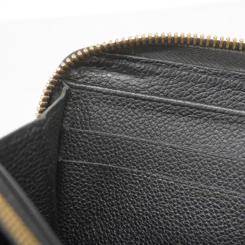 Louis Vuitton Long Wallet Monogram/empreinte Zippy Wallet M60571 Noir Black Men