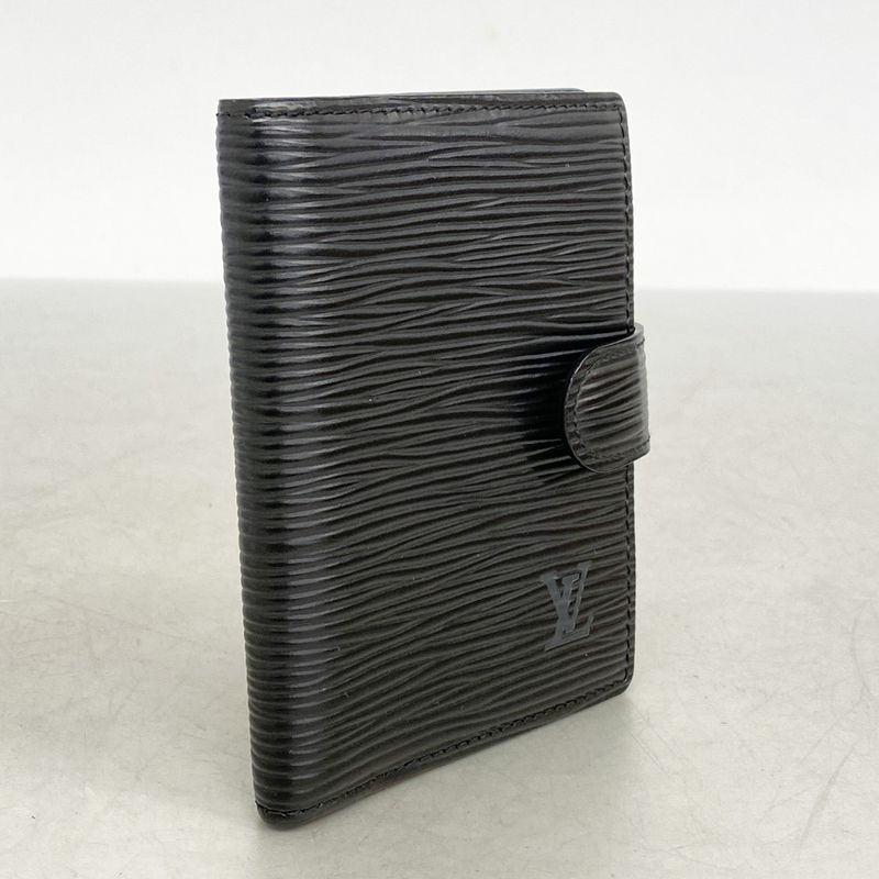 Louis Vuitton Notebook Cabas - Epi Agenda Mini R20072 Noir Black Men Women