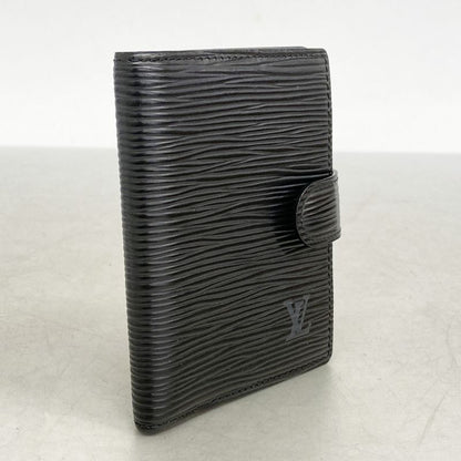 Louis Vuitton Notebook Cabas - Epi Agenda Mini R20072 Noir Black Men Women