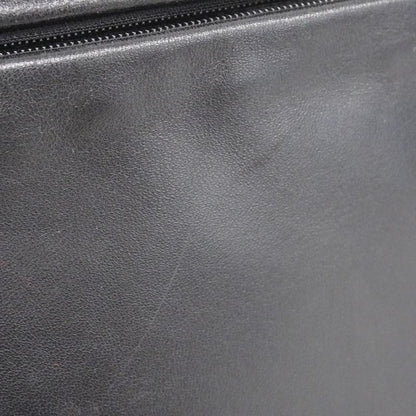 Gucci Backpack Daypack GG Canvas 003 0241 Canvas Black Silver Hardware Women