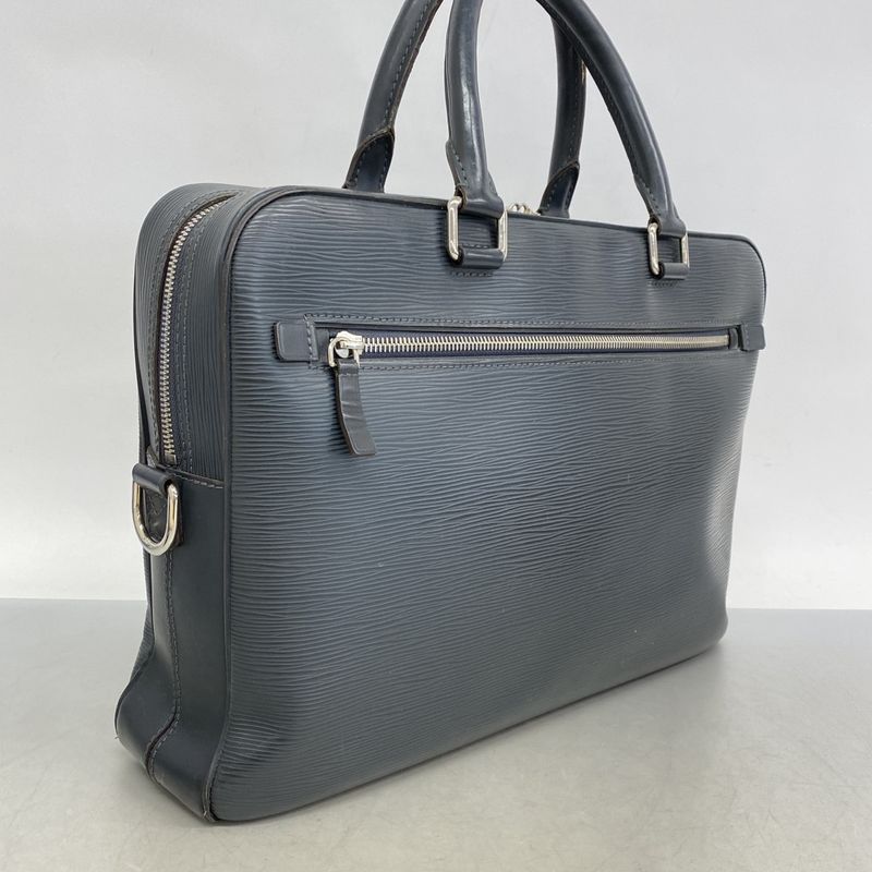 Louis Vuitton Business Bag Epi Porte Documents Business M54041 Blue Nuit 2way