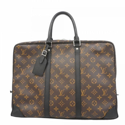 Louis Vuitton Business Bag Monogram Macassar Porte Documents Voyage M40225