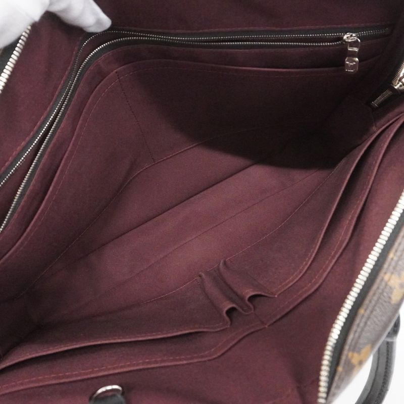 Louis Vuitton Business Bag Monogram Macassar Porte Documents Voyage M40225