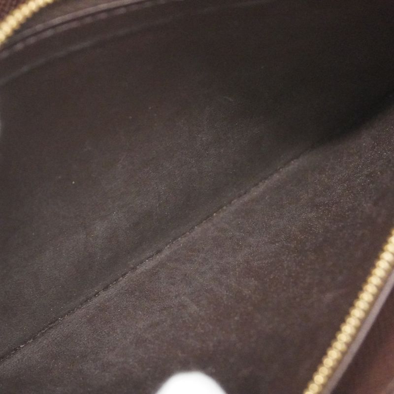 Louis Vuitton Long Wallet Damier Zippy Wallet N41661 Ebène Men Women Unisex