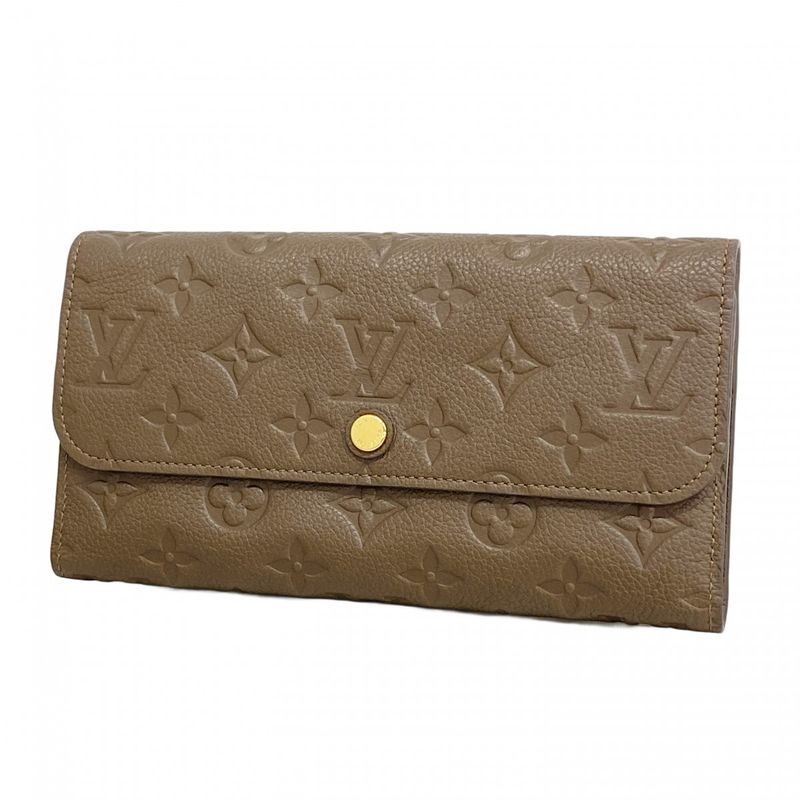 Louis Vuitton Trifold Long Wallet Monogram/empreinte Portefeuille Virtuoso