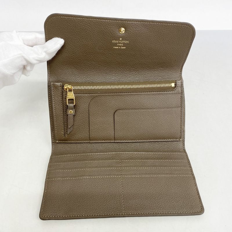 Louis Vuitton Trifold Long Wallet Monogram/empreinte Portefeuille Virtuoso