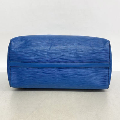 Louis Vuitton Epi Speedy 35 M42995 Handbag Toledo Blue Women's