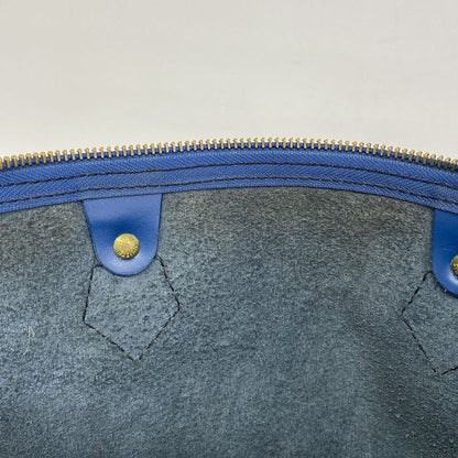 Louis Vuitton Epi Speedy 35 M42995 Handbag Toledo Blue Women's
