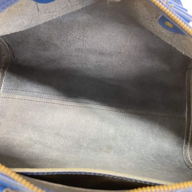 Louis Vuitton Epi Speedy 35 M42995 Handbag Toledo Blue Women's