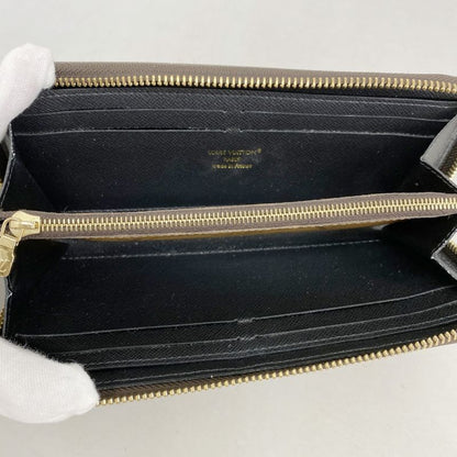 Louis Vuitton Long Wallet Monogram Reverse Portefeuille Clemence M82336 Brown