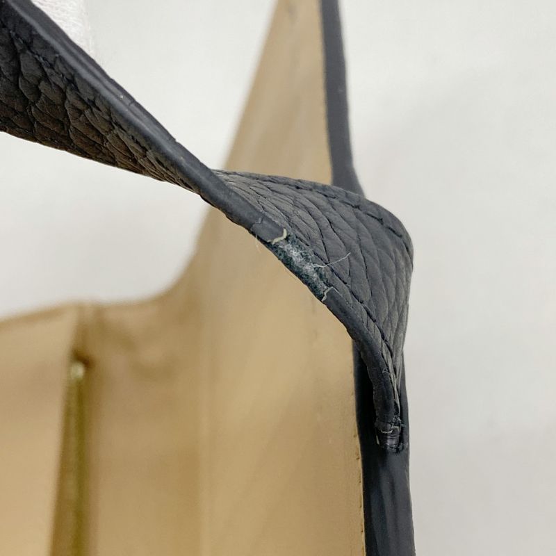 Louis Vuitton Long Wallet Taurillon LV Vertical Wallet M81330 Noir Black Ladies