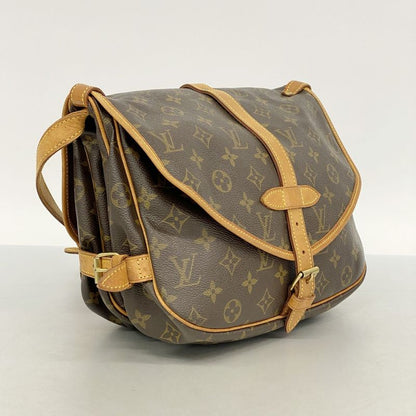Louis Vuitton Shoulder Bag Monogram Saumur 30 M42256 Brown Ladies