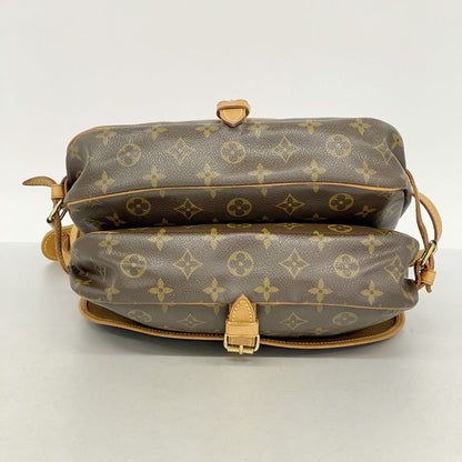 Louis Vuitton Shoulder Bag Monogram Saumur 30 M42256 Brown Ladies