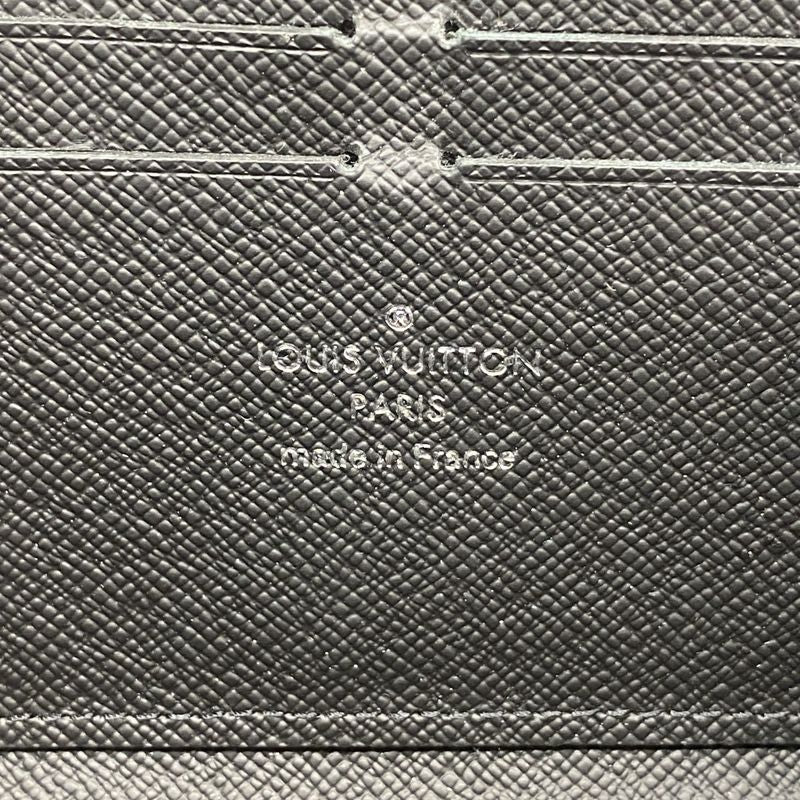 Louis Vuitton Long Wallet Monogram-eclipse Zippy Wallet Horizontal M11611 Black