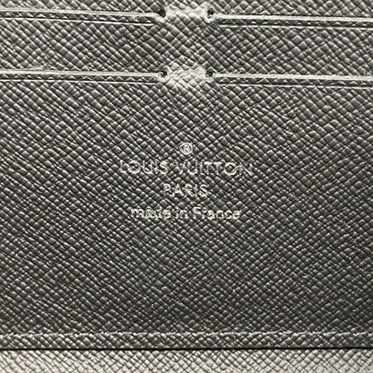 Louis Vuitton Long Wallet Monogram-eclipse Zippy Wallet Horizontal M11611 Black