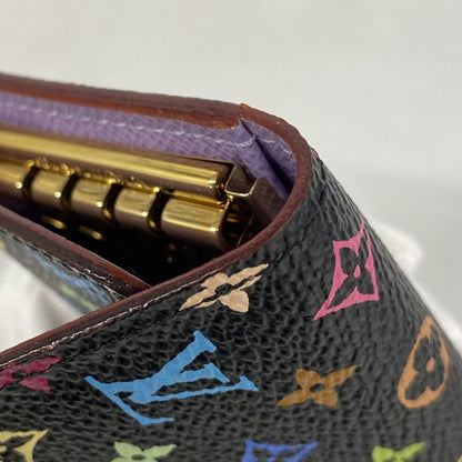 Louis Vuitton Key Case Monogram Multicolor Multicles 4 M60284 Noir Black Violle