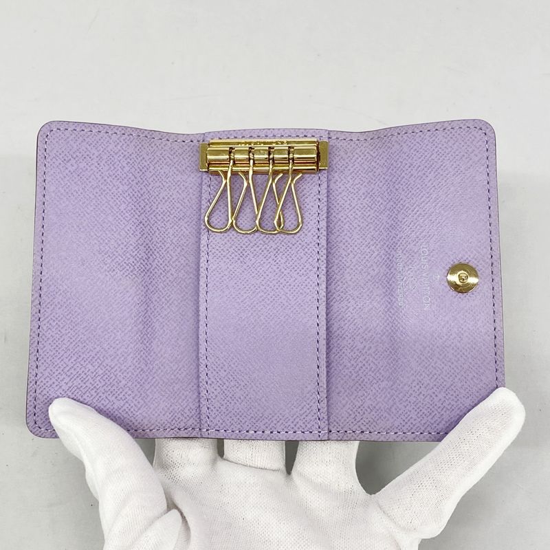 Louis Vuitton Key Case Monogram Multicolor Multicles 4 M60284 Noir Black Violle