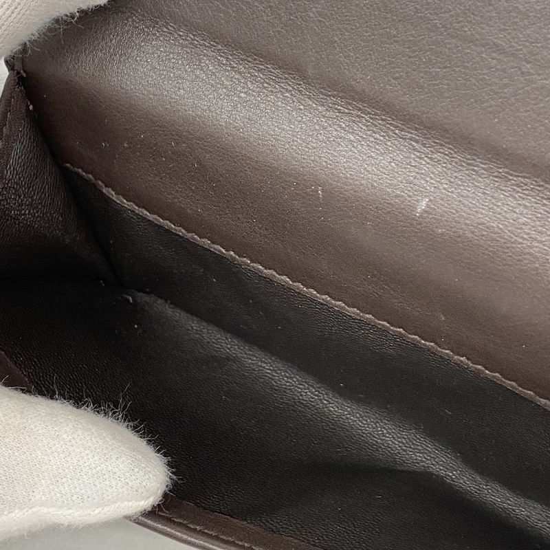 Gucci Long Wallet Interlocking G GG Canvas 282426 Canvas Brown Beige Chien Pan