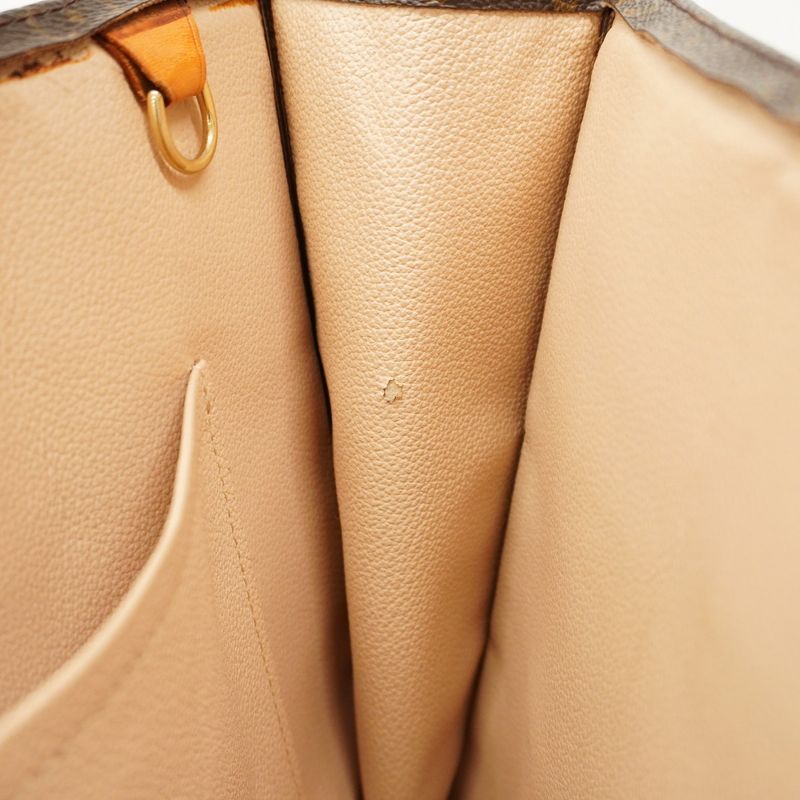 Louis Vuitton Tote Bag Monogram Sac Pla M51140 Brown Women