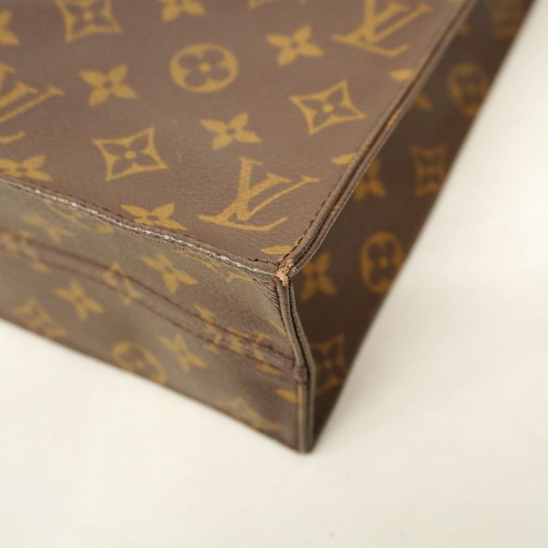 Louis Vuitton Tote Bag Monogram Sac Pla M51140 Brown Women