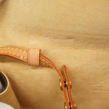 Louis Vuitton Shoulder Bag Monogram Pochette Twin PM M51854 Brown Ladies