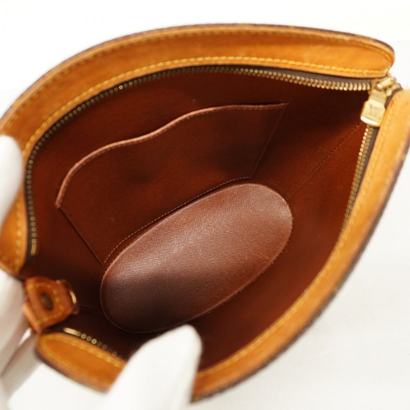 Louis Vuitton Shoulder Bag Monogram Drouot M51290 Brown Ladies