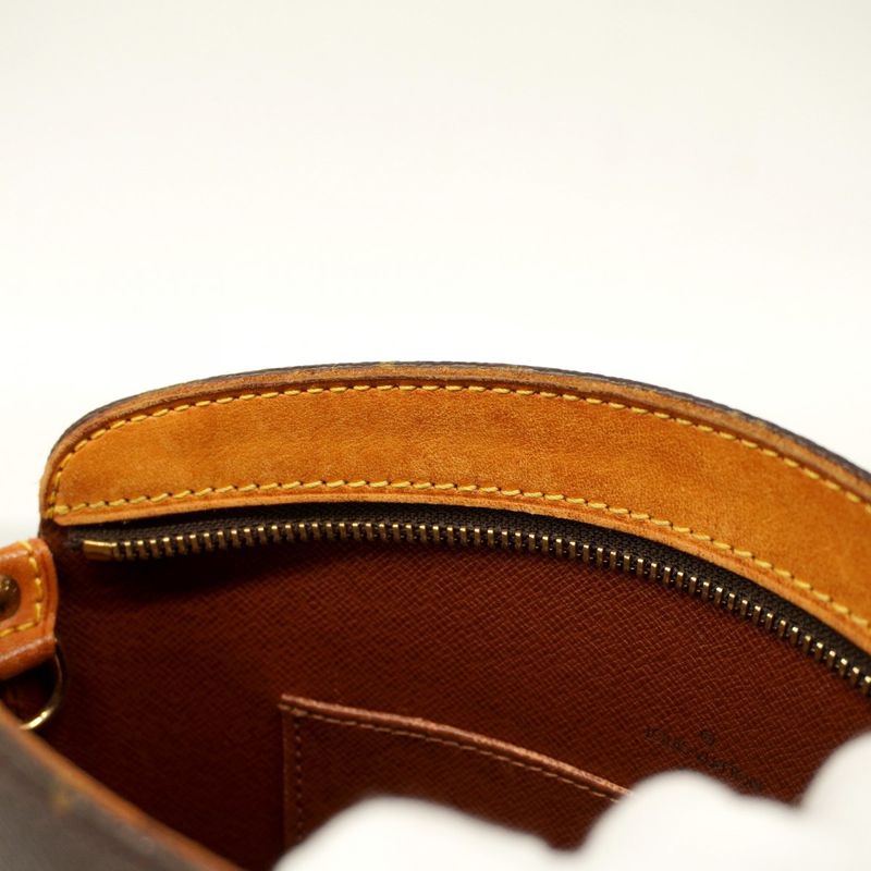 Louis Vuitton Shoulder Bag Monogram Drouot M51290 Brown Ladies