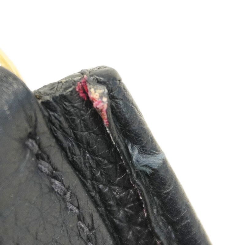 Hermes Shoulder Bag Evelyn TPM Taurillon Clemence Blue Indigo Gold Hardware □G