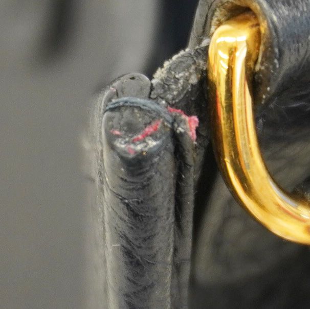 Hermes Shoulder Bag Evelyn TPM Taurillon Clemence Blue Indigo Gold Hardware □G