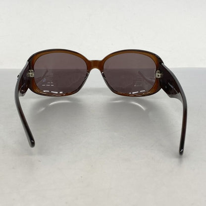 Chanel Sunglasses Camellia 5113 Plastic Brown Silver Hardware Women