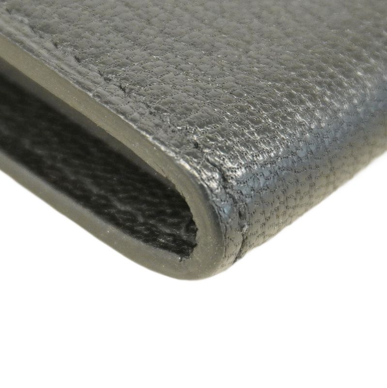 Hermes Coin Case Iliad Ulysse Compact Evercolor Black Silver Hardware B