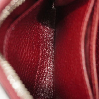 Gucci Coin Case GG Shadow 802024 PVC Bordeaux Silver Hardware Men Women Unisex