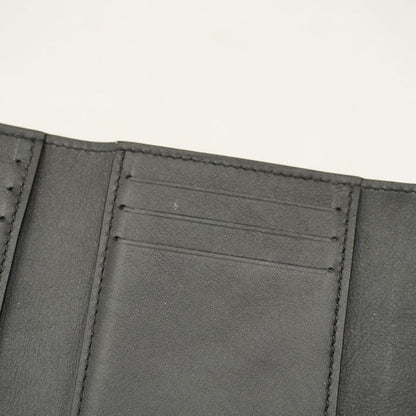 Louis Vuitton Trifold Wallet LV Aerogram Portefeuille Pilot M81740 Black Men's