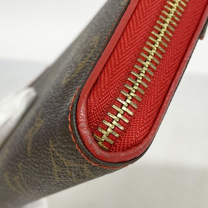 Louis Vuitton Long Wallet Monogram Retiro Zippy Wallet M61854 Brown Threes