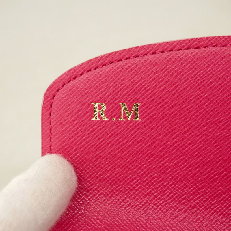 Louis Vuitton Long Wallet Monogram Portefeuille Emily Flower Charm M64202 Rose