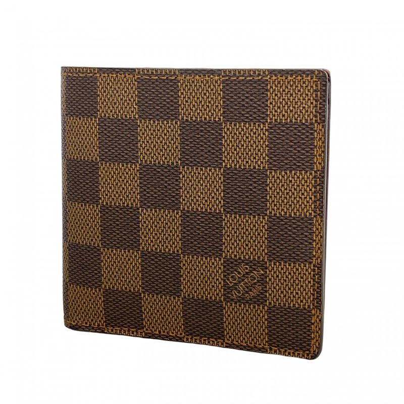 Louis Vuitton Wallet Damier Portobier Carte Cles Dimonnet N61665 Ebène Men's