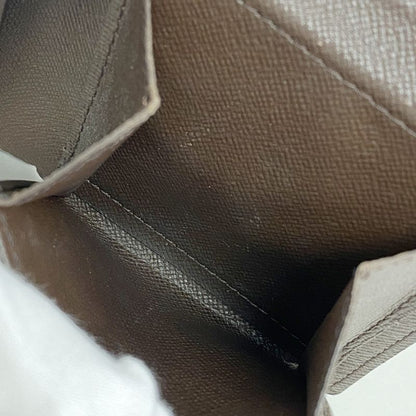 Louis Vuitton Wallet Damier Portobier Carte Cles Dimonnet N61665 Ebène Men's