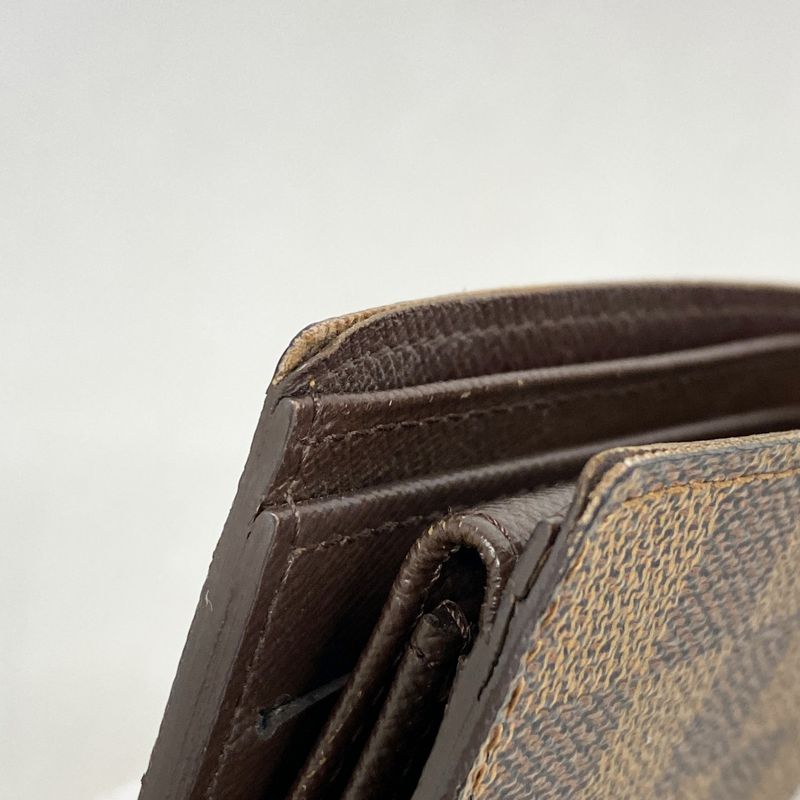 Louis Vuitton Wallet Damier Portobier Carte Cles Dimonnet N61665 Ebène Men's