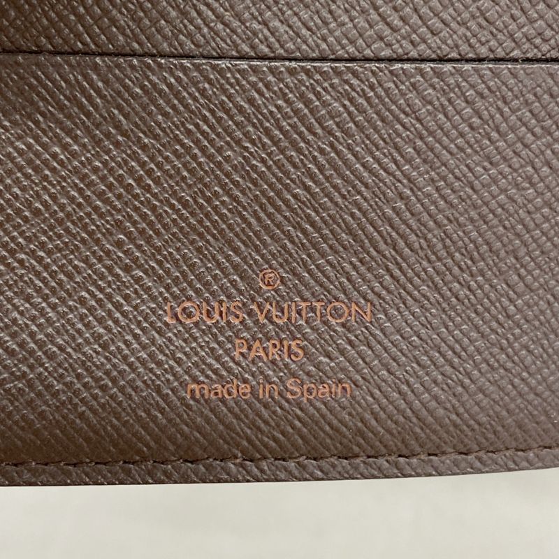 Louis Vuitton Wallet Damier Portobier Carte Cles Dimonnet N61665 Ebène Men's