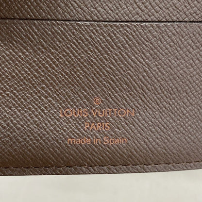 Louis Vuitton Wallet Damier Portobier Carte Cles Dimonnet N61665 Ebène Men's